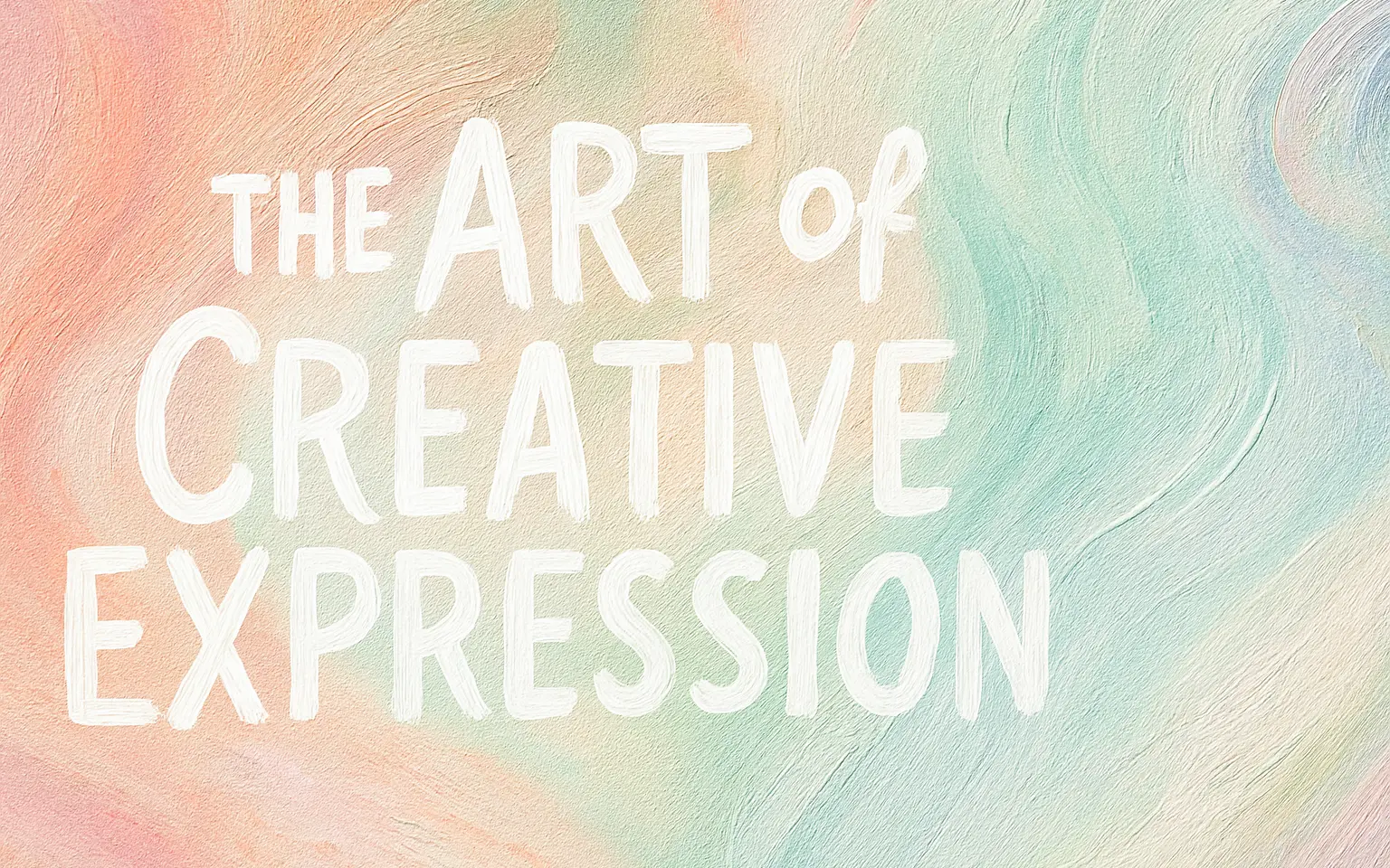 the art of creative expression
